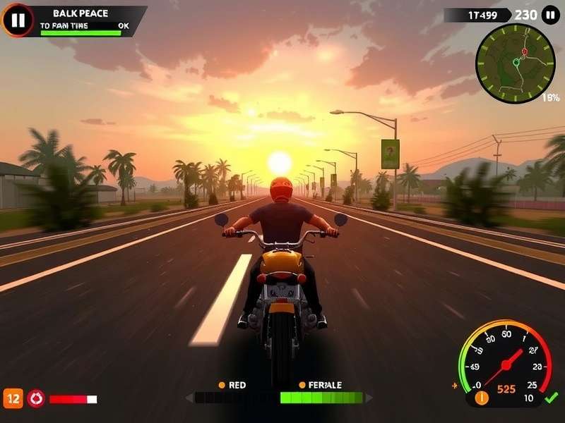 Indian Dusk Race Gameplay Screenshot